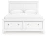 Fortman Panel Storage Bed - Furniture 4 Less (Jacksonville, NC)
