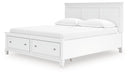 Fortman Panel Storage Bed - Furniture 4 Less (Jacksonville, NC)