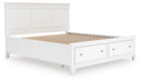 Fortman Panel Storage Bed - Furniture 4 Less (Jacksonville, NC)