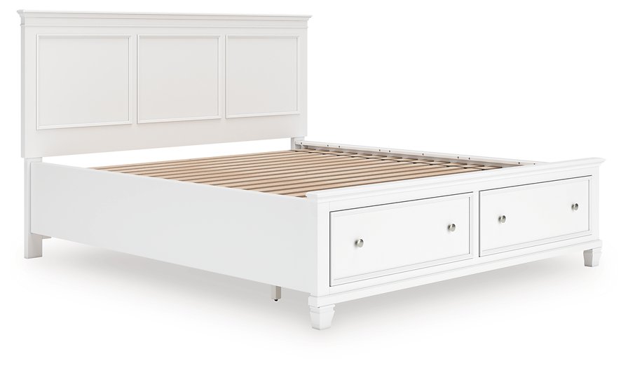 Fortman Panel Storage Bed - Furniture 4 Less (Jacksonville, NC)