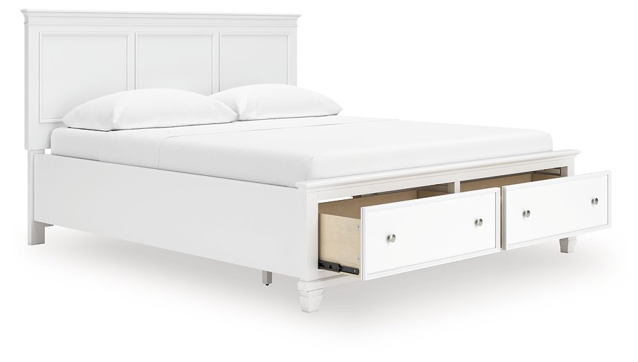 Fortman Panel Storage Bed - Furniture 4 Less (Jacksonville, NC)