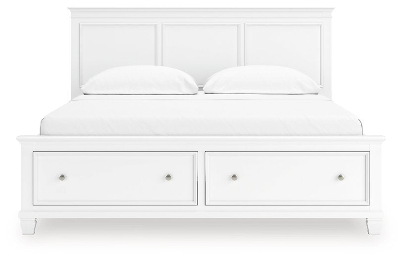 Fortman Panel Storage Bed - Furniture 4 Less (Jacksonville, NC)