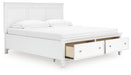 Fortman Panel Storage Bed - Furniture 4 Less (Jacksonville, NC)