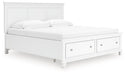 Fortman Panel Storage Bed - Furniture 4 Less (Jacksonville, NC)