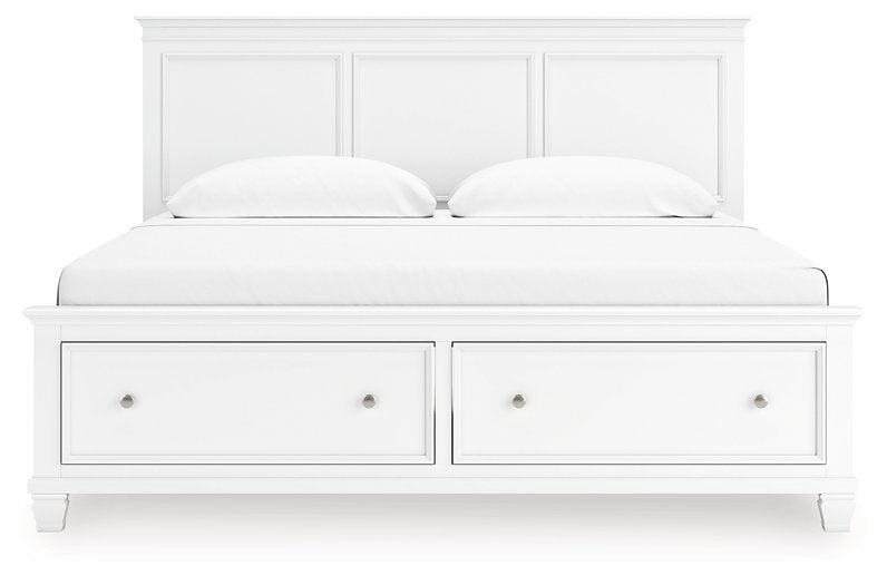 Fortman Panel Storage Bed - Furniture 4 Less (Jacksonville, NC)