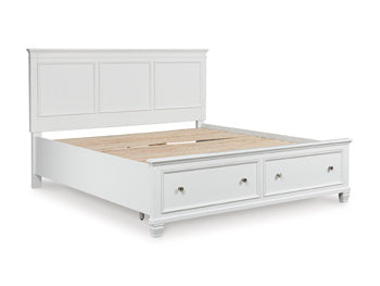 Fortman Panel Storage Bed - Furniture 4 Less (Jacksonville, NC)
