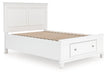 Fortman Panel Storage Bed - Furniture 4 Less (Jacksonville, NC)