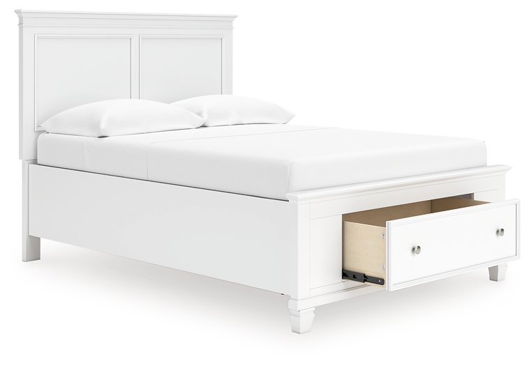 Fortman Panel Storage Bed - Furniture 4 Less (Jacksonville, NC)