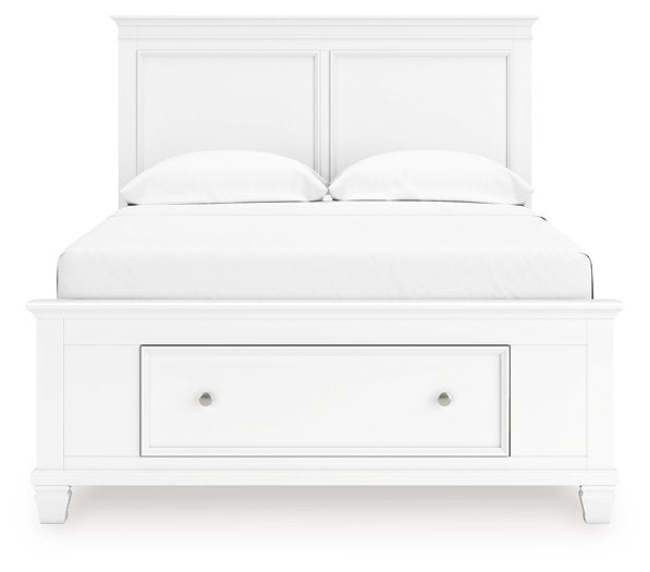 Fortman Panel Storage Bed - Furniture 4 Less (Jacksonville, NC)