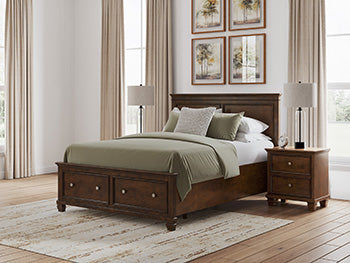 Danabrin Panel Storage Bed - Furniture 4 Less (Jacksonville, NC)