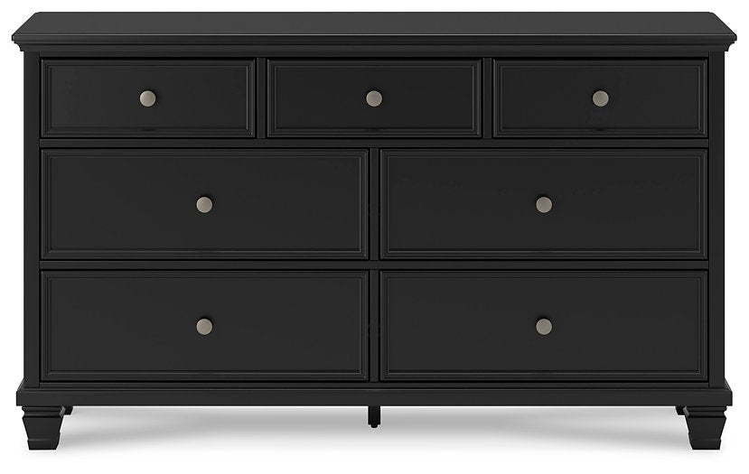 Lanolee Dresser and Mirror - Furniture 4 Less (Jacksonville, NC)