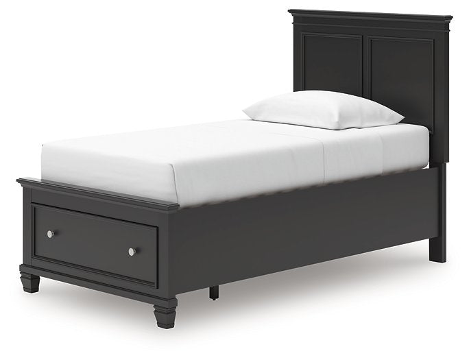 Lanolee Panel Storage Bed - Furniture 4 Less (Jacksonville, NC)