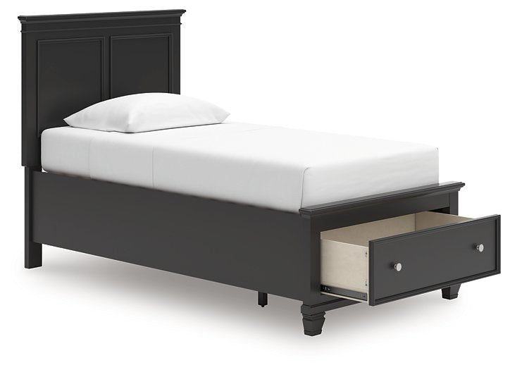 Lanolee Panel Storage Bed - Furniture 4 Less (Jacksonville, NC)