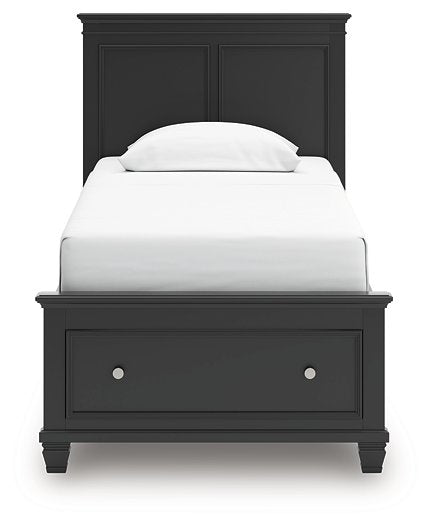 Lanolee Panel Storage Bed - Furniture 4 Less (Jacksonville, NC)