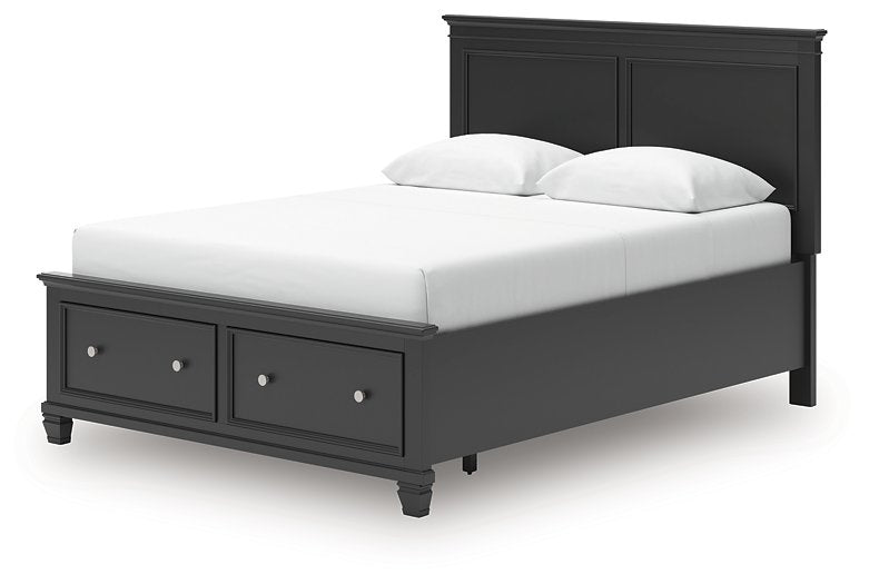 Lanolee Panel Storage Bed - Furniture 4 Less (Jacksonville, NC)