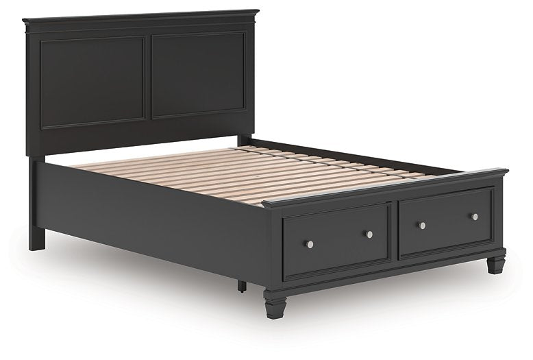 Lanolee Panel Storage Bed - Furniture 4 Less (Jacksonville, NC)