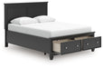 Lanolee Panel Storage Bed - Furniture 4 Less (Jacksonville, NC)