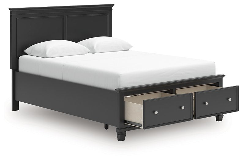 Lanolee Panel Storage Bed - Furniture 4 Less (Jacksonville, NC)
