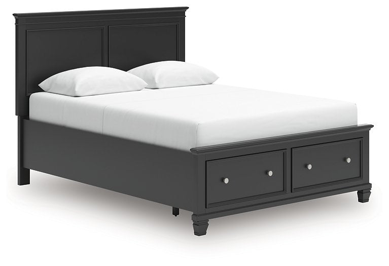 Lanolee Panel Storage Bed - Furniture 4 Less (Jacksonville, NC)