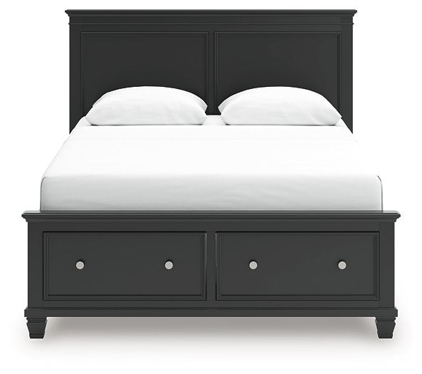 Lanolee Panel Storage Bed - Furniture 4 Less (Jacksonville, NC)