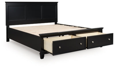 Lanolee Panel Storage Bed - Furniture 4 Less (Jacksonville, NC)