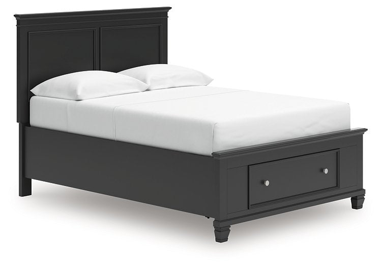 Lanolee Panel Storage Bed - Furniture 4 Less (Jacksonville, NC)