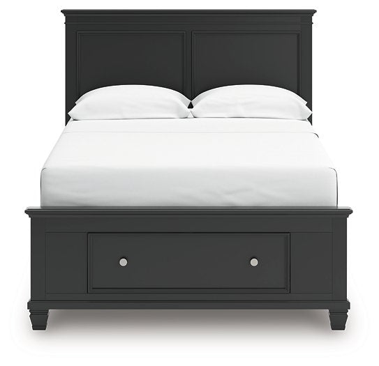 Lanolee Panel Storage Bed - Furniture 4 Less (Jacksonville, NC)