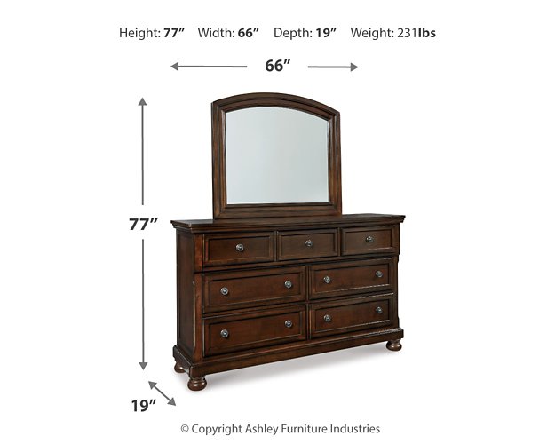 Porter Bedroom Set - Furniture 4 Less (Jacksonville, NC)