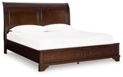 Trellington Sleigh Storage Bed - Furniture 4 Less (Jacksonville, NC)
