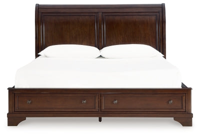 Trellington Sleigh Storage Bed - Furniture 4 Less (Jacksonville, NC)