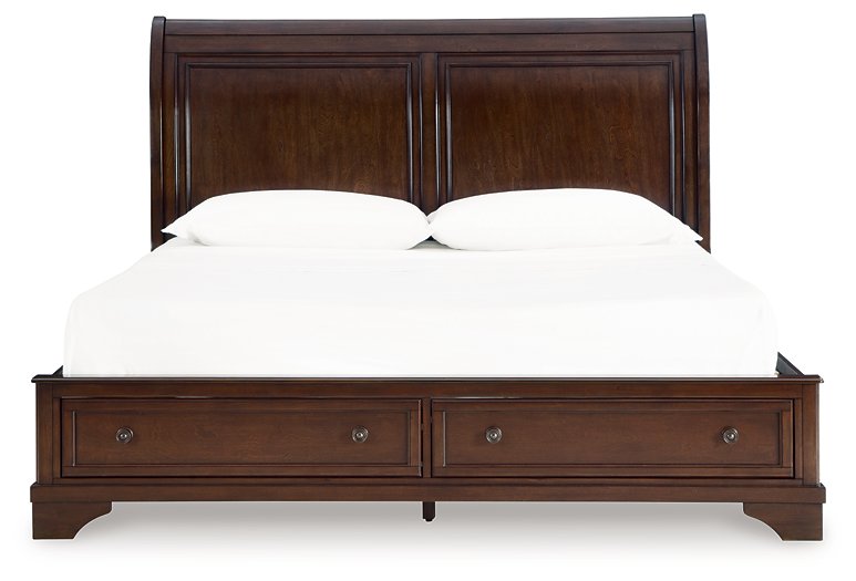 Trellington Sleigh Storage Bed - Furniture 4 Less (Jacksonville, NC)