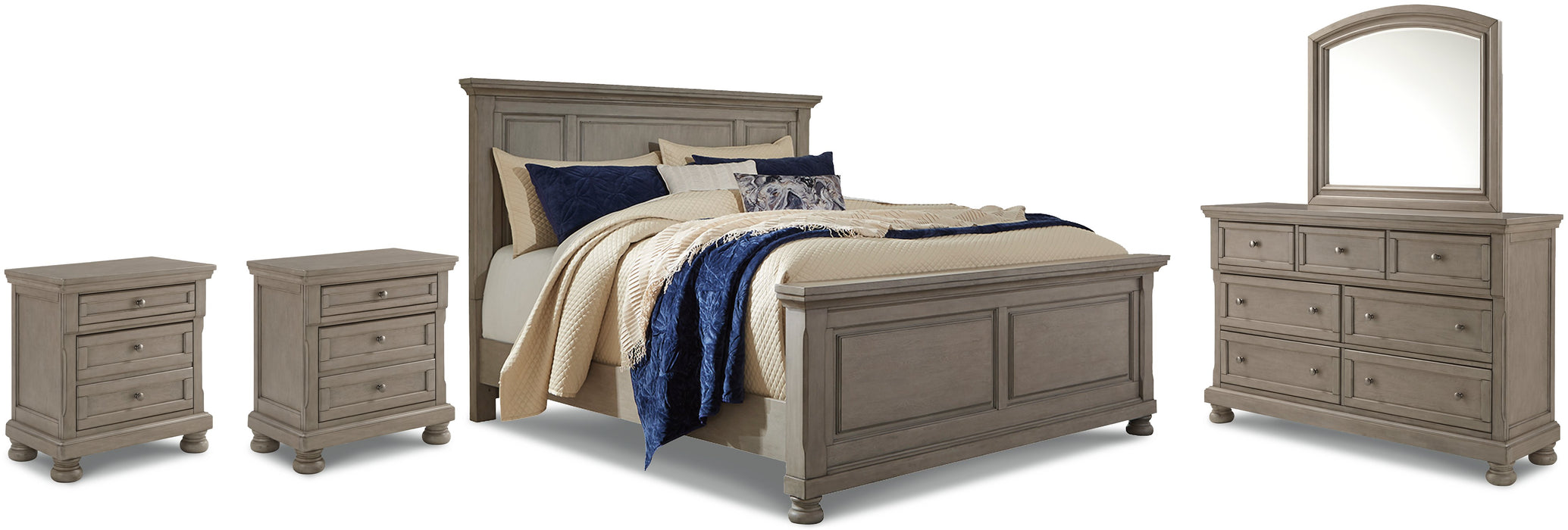 Lettner Bedroom Set - Furniture 4 Less (Jacksonville, NC)