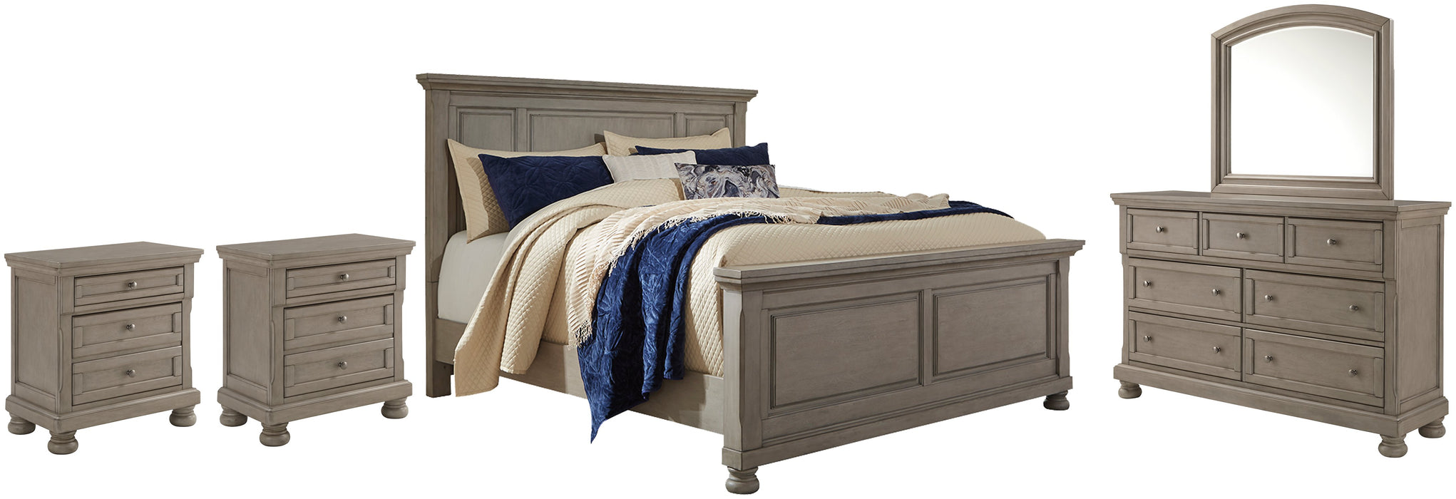 Lettner Bedroom Set - Furniture 4 Less (Jacksonville, NC)