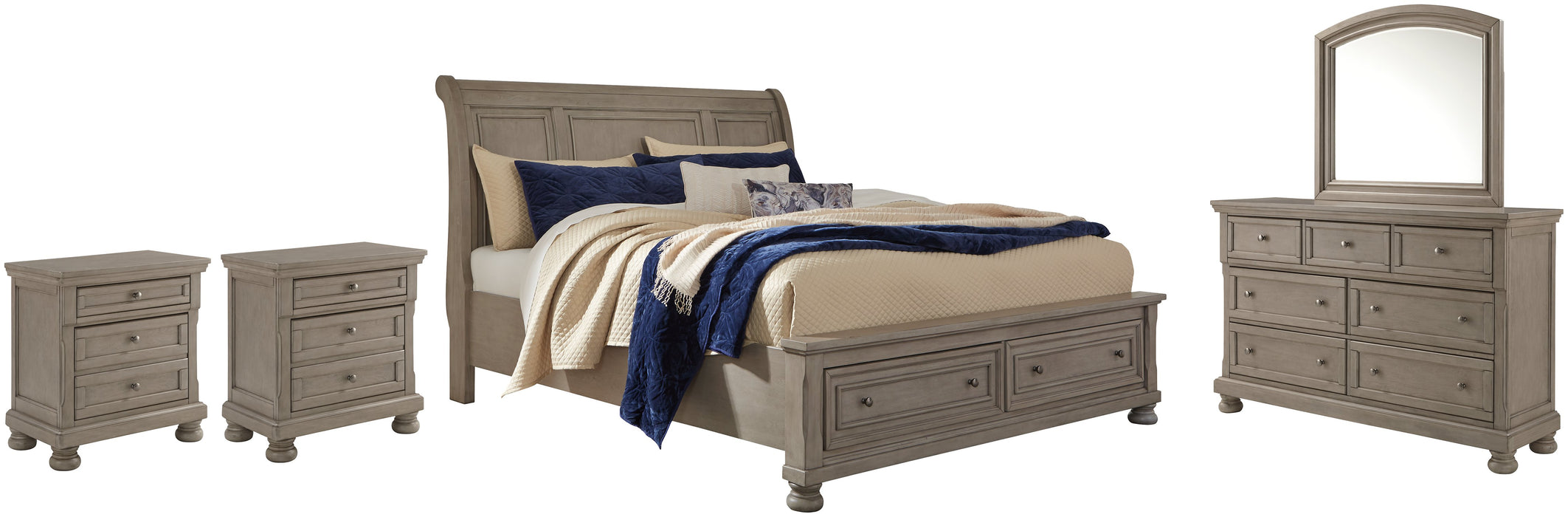 Lettner Bedroom Set - Furniture 4 Less (Jacksonville, NC)