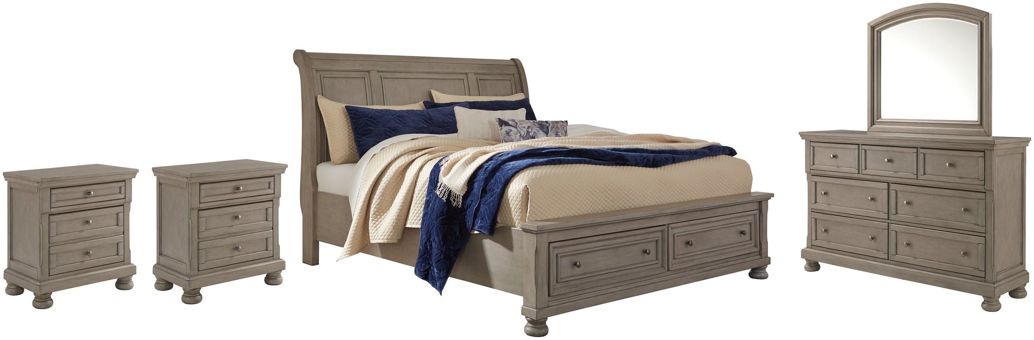 Lettner Bedroom Set - Furniture 4 Less (Jacksonville, NC)