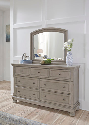 Lettner Dresser and Mirror - Furniture 4 Less (Jacksonville, NC)