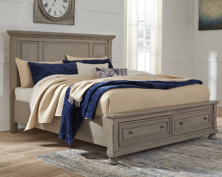 Lettner Panel Storage bed - Furniture 4 Less (Jacksonville, NC)