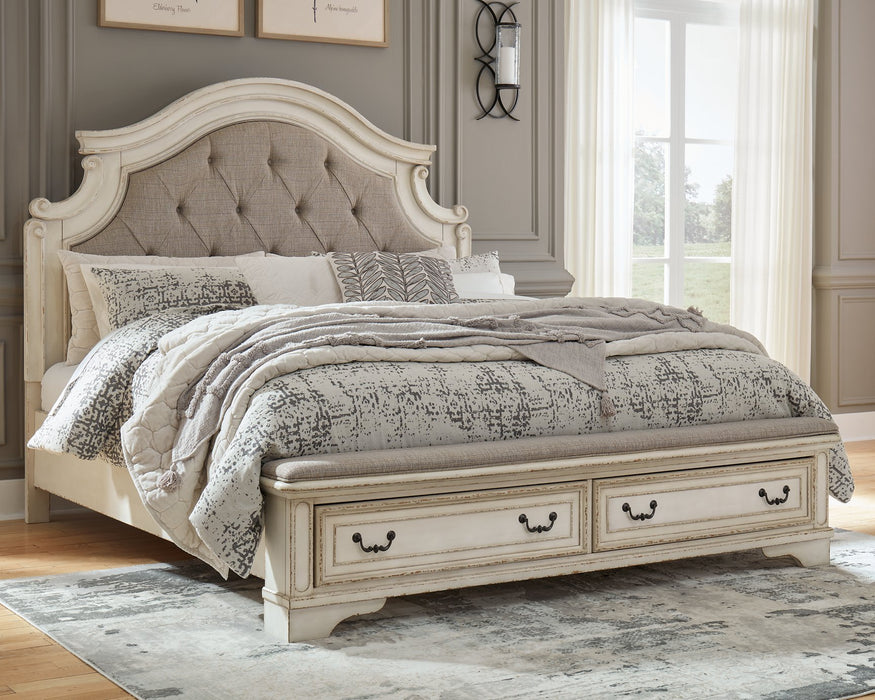 Realyn Upholstered Bed - Furniture 4 Less (Jacksonville, NC)