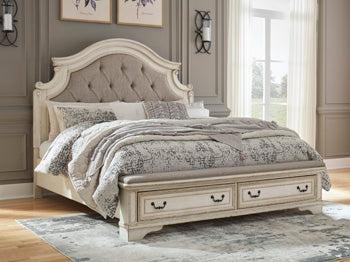 Realyn Upholstered Bed - Furniture 4 Less (Jacksonville, NC)