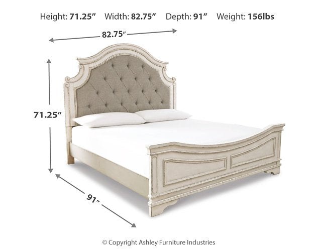 Realyn Upholstered Bed - Furniture 4 Less (Jacksonville, NC)