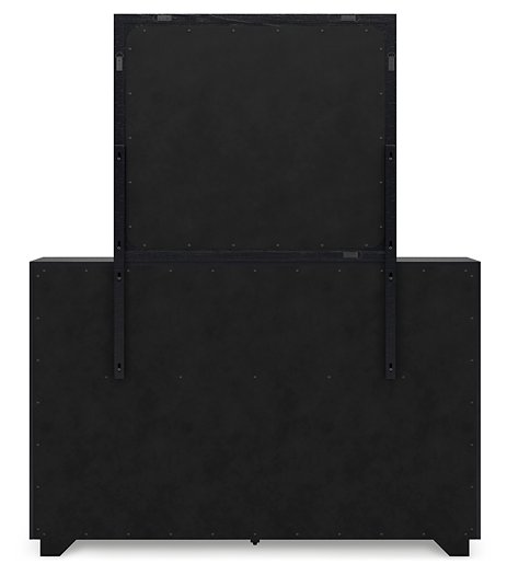 Londer Dresser and Mirror - Furniture 4 Less (Jacksonville, NC)