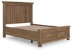 Feddinger Panel Storage Bed - Furniture 4 Less (Jacksonville, NC)