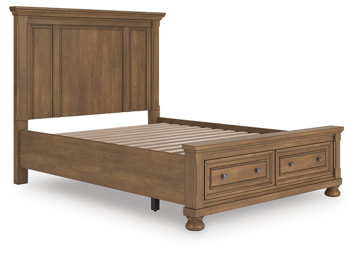 Feddinger Panel Storage Bed - Furniture 4 Less (Jacksonville, NC)