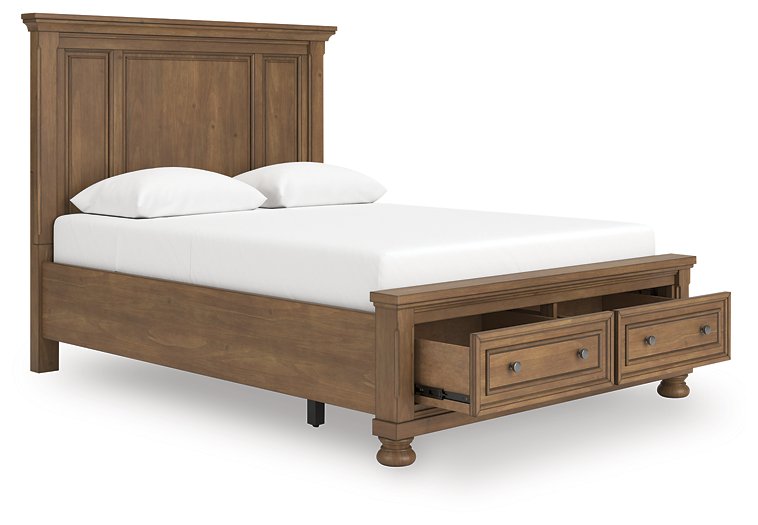 Feddinger Panel Storage Bed - Furniture 4 Less (Jacksonville, NC)