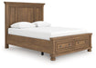Feddinger Panel Storage Bed - Furniture 4 Less (Jacksonville, NC)