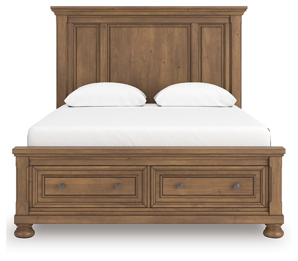 Feddinger Panel Storage Bed - Furniture 4 Less (Jacksonville, NC)
