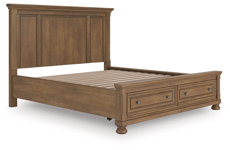 Feddinger Panel Storage Bed - Furniture 4 Less (Jacksonville, NC)