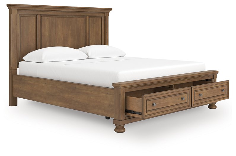 Feddinger Panel Storage Bed - Furniture 4 Less (Jacksonville, NC)