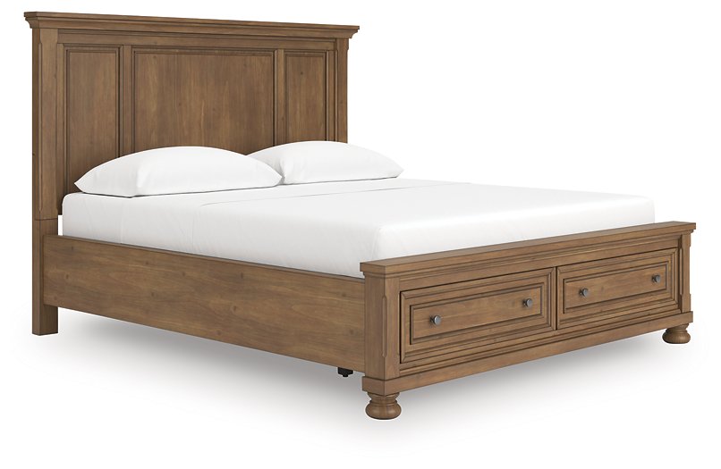 Feddinger Panel Storage Bed - Furniture 4 Less (Jacksonville, NC)