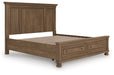 Feddinger Panel Storage Bed - Furniture 4 Less (Jacksonville, NC)